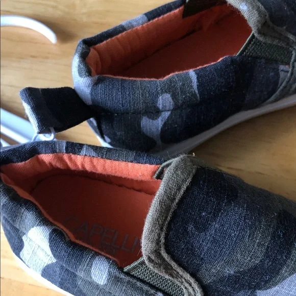Boys Camouflage Slip-On Kids Shoes - Picture 4 of 7